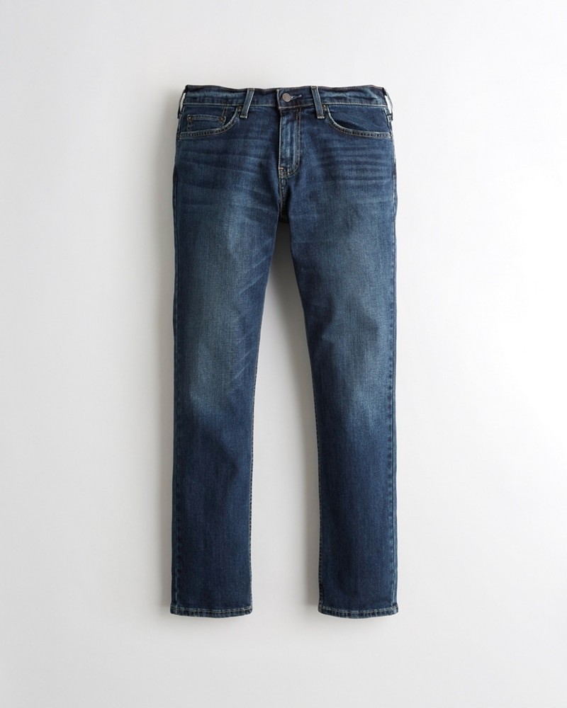 Hình Quần jean nam Hollister HCO-US-J23 Epic Flex Slim Straight medium wash