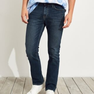 Hình Quần jean nam Hollister HCO-US-J23 Epic Flex Slim Straight medium wash