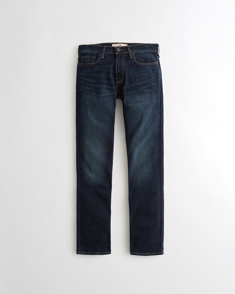 Hình Quần jean nam Hollister HCO-US-J26 Slim Straight dark wash