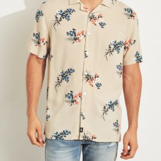 Hình Áo sơmi nam Hollister HCO-US-SM27 Short-Sleeve Pineapple Shirt