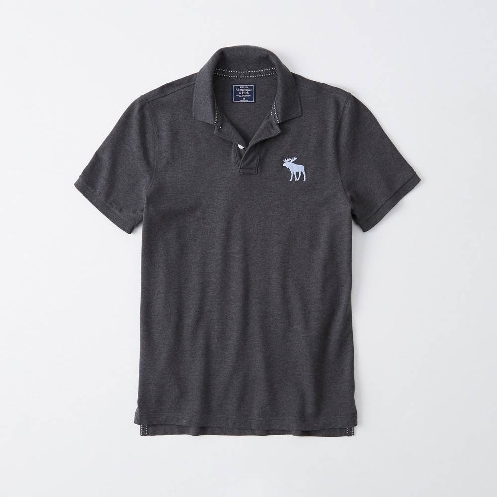 Hình Áo thun polo Abercrombie & Fitch AF-US-P47 Stretch Exploded Icon Polo