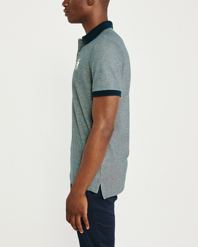 Hình Áo thun polo Abercrombie & Fitch AF-US-P48 Stretch Exploded Icon Polo