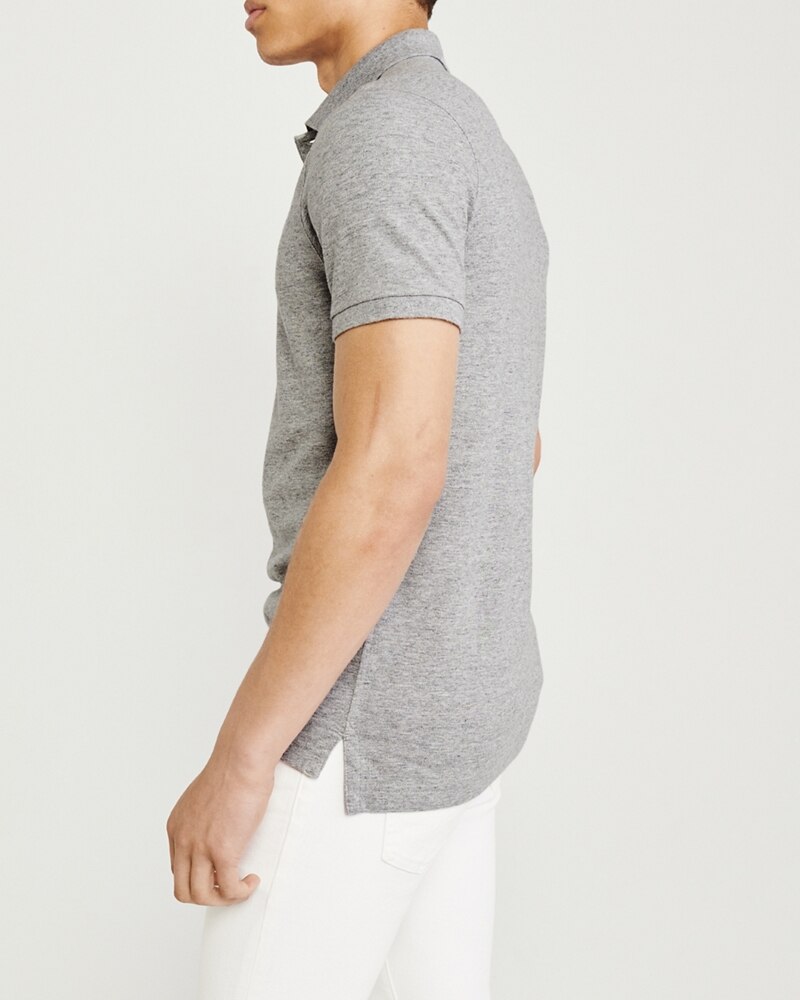 Hình Áo thun polo Abercrombie & Fitch AF-US-P50 Exploded Icon Stretch Polo