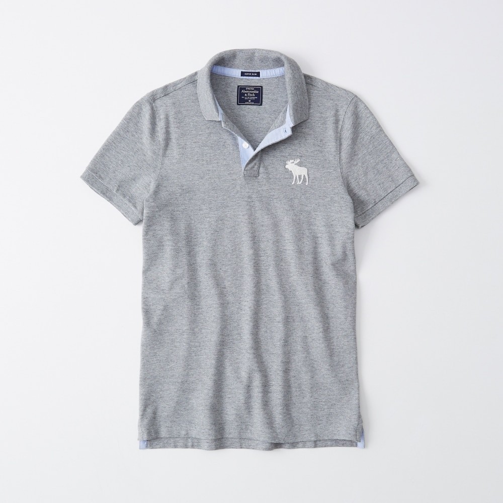 Hình Áo thun polo Abercrombie & Fitch AF-US-P52 Super Slim Exploded Icon Polo