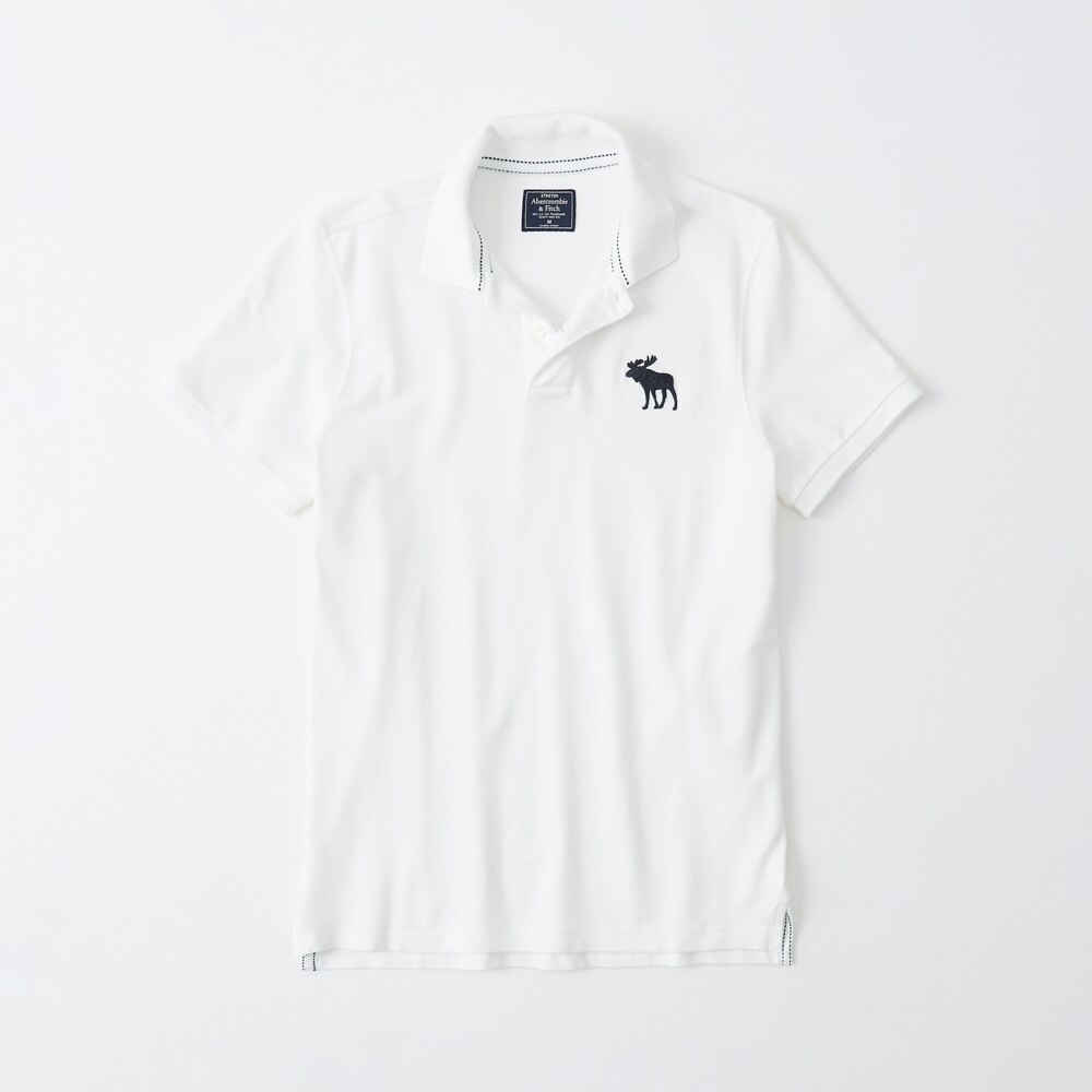 Hình Áo thun polo Abercrombie & Fitch AF-US-P53 Stretch Exploded Icon Polo