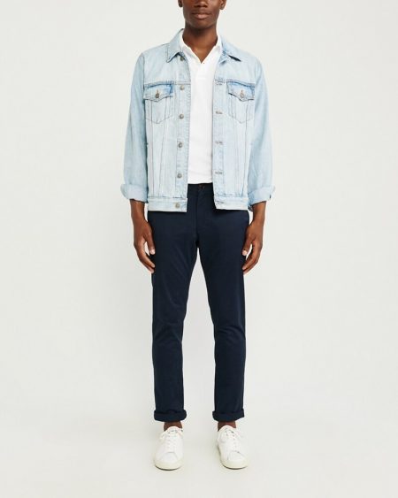 Hình Áo thun polo Abercrombie & Fitch AF-US-P53 Stretch Exploded Icon Polo