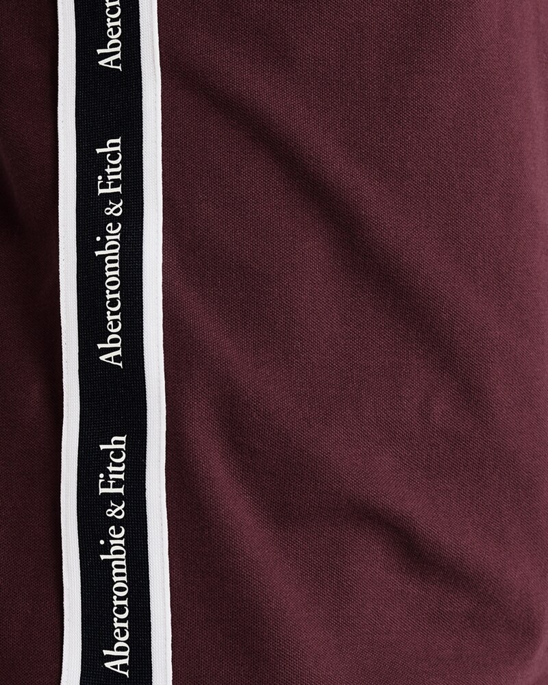 Hình Áo thun polo Abercrombie & Fitch AF-US-P62 Logo Tape Stretch Polo