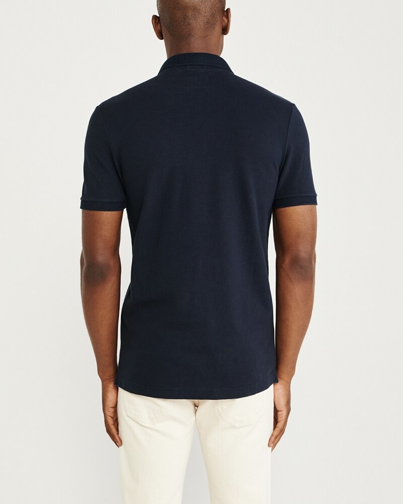 Hình Áo thun polo Abercrombie & Fitch AF-US-P63 Concealed Placket Polo