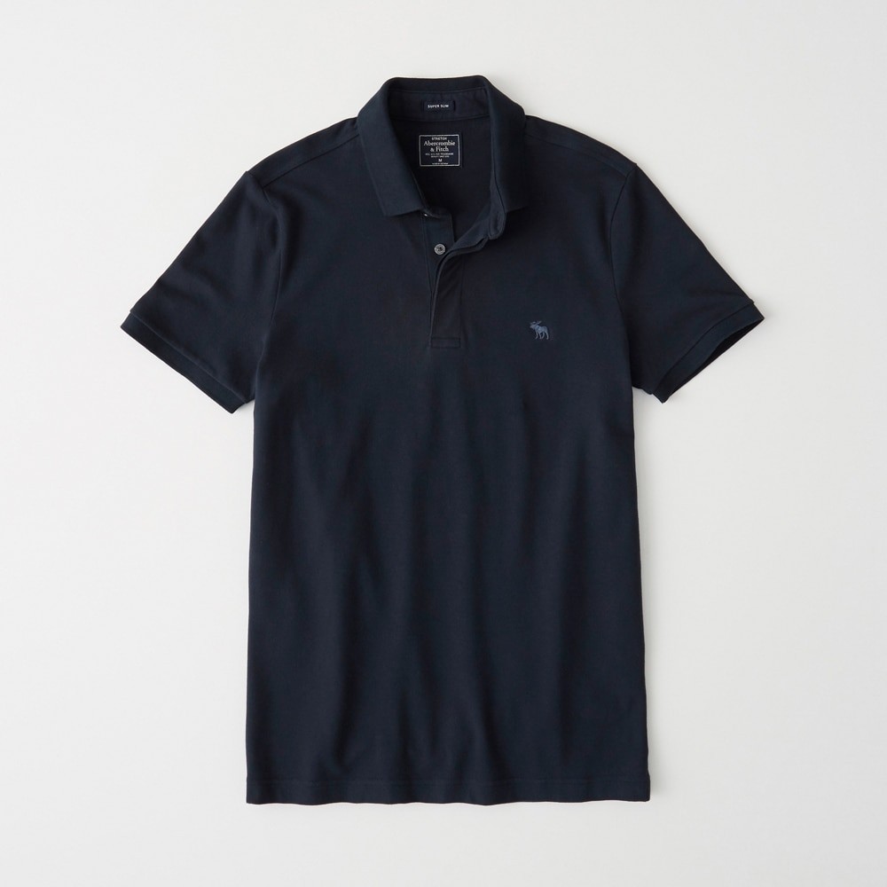 Hình Áo thun polo Abercrombie & Fitch AF-US-P63 Concealed Placket Polo