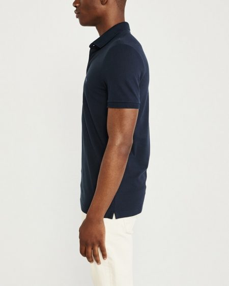 Hình Áo thun polo Abercrombie & Fitch AF-US-P63 Concealed Placket Polo
