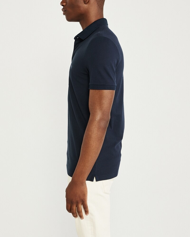 Hình Áo thun polo Abercrombie & Fitch AF-US-P63 Concealed Placket Polo