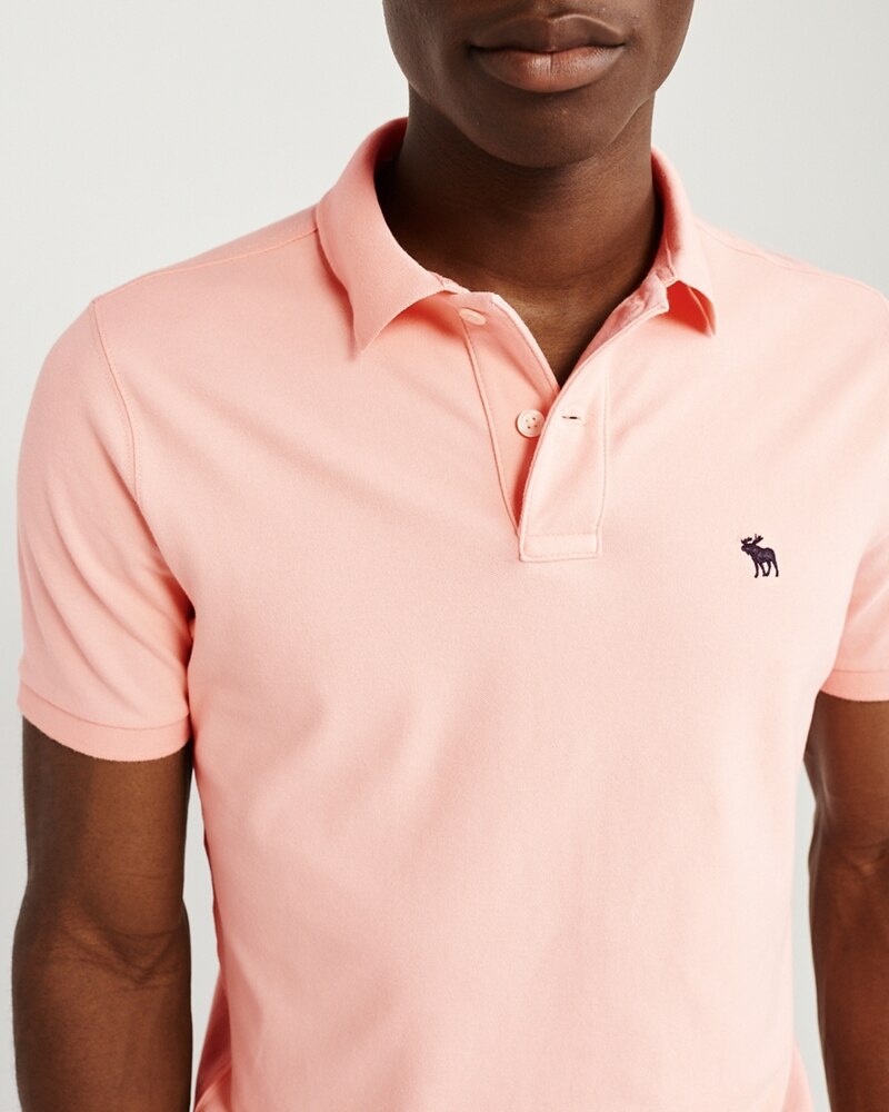 Hình Áo thun polo Abercrombie & Fitch AF-US-P66 Stretch Icon Polo