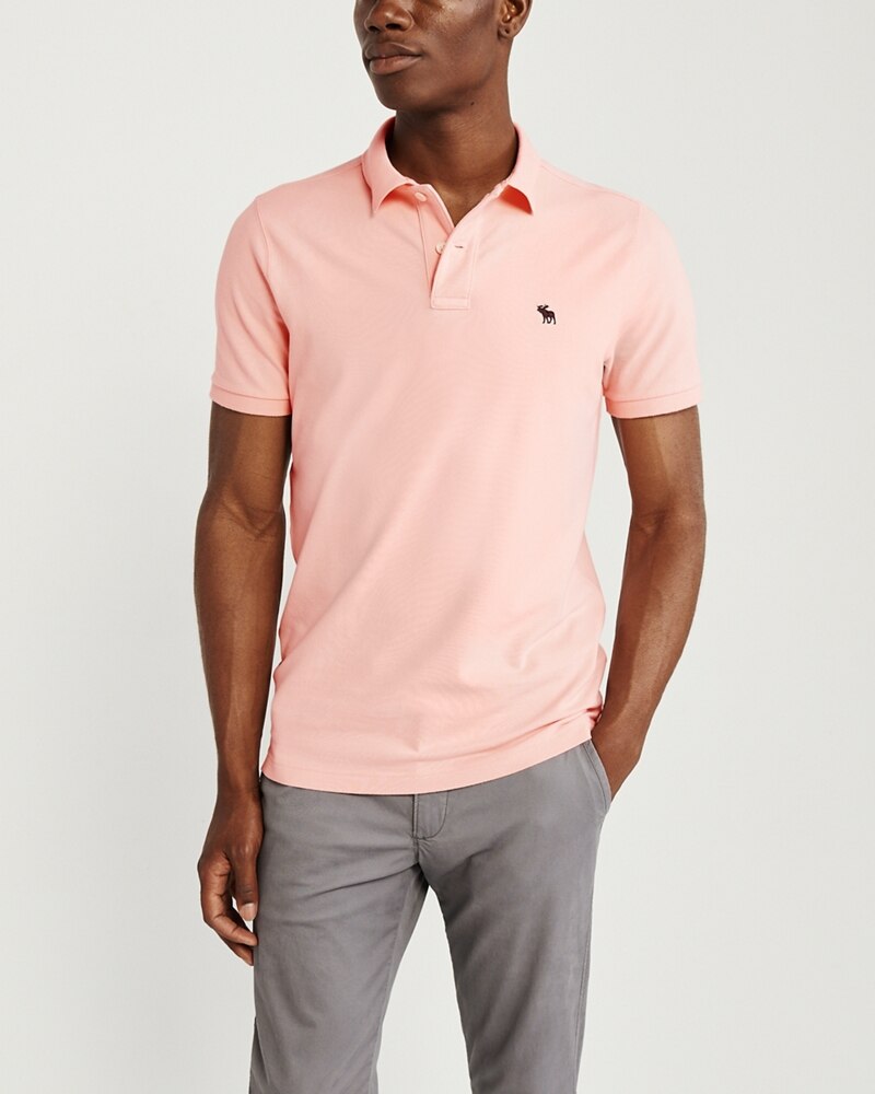 Hình Áo thun polo Abercrombie & Fitch AF-US-P66 Stretch Icon Polo