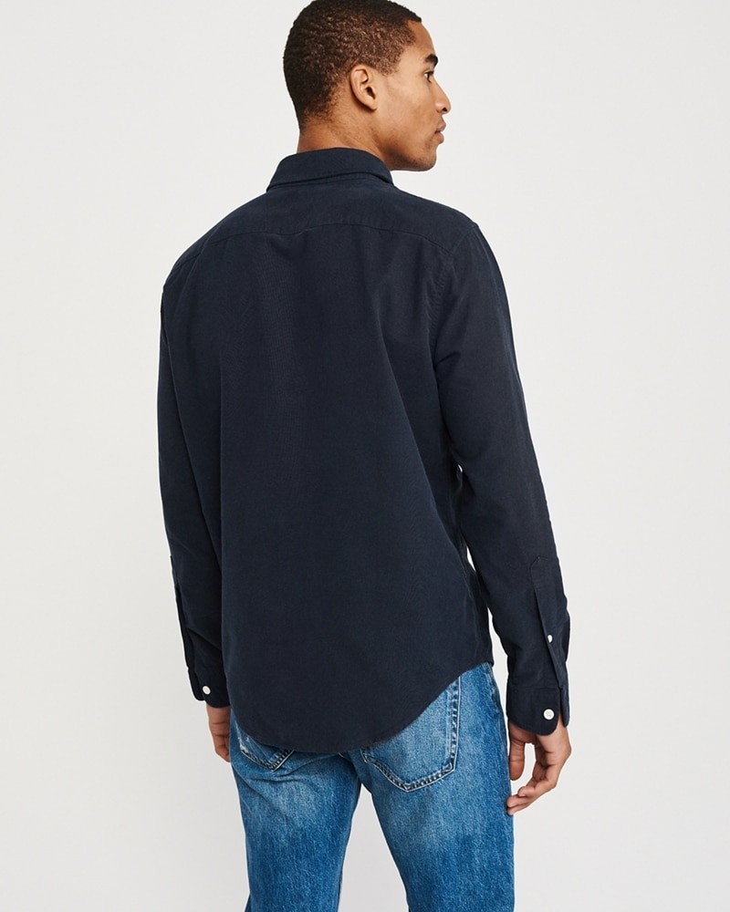 Hình Áo sơmi nam Abercrombie & Fitch AF-US-SM94 Oxford Shirt Signature Fit