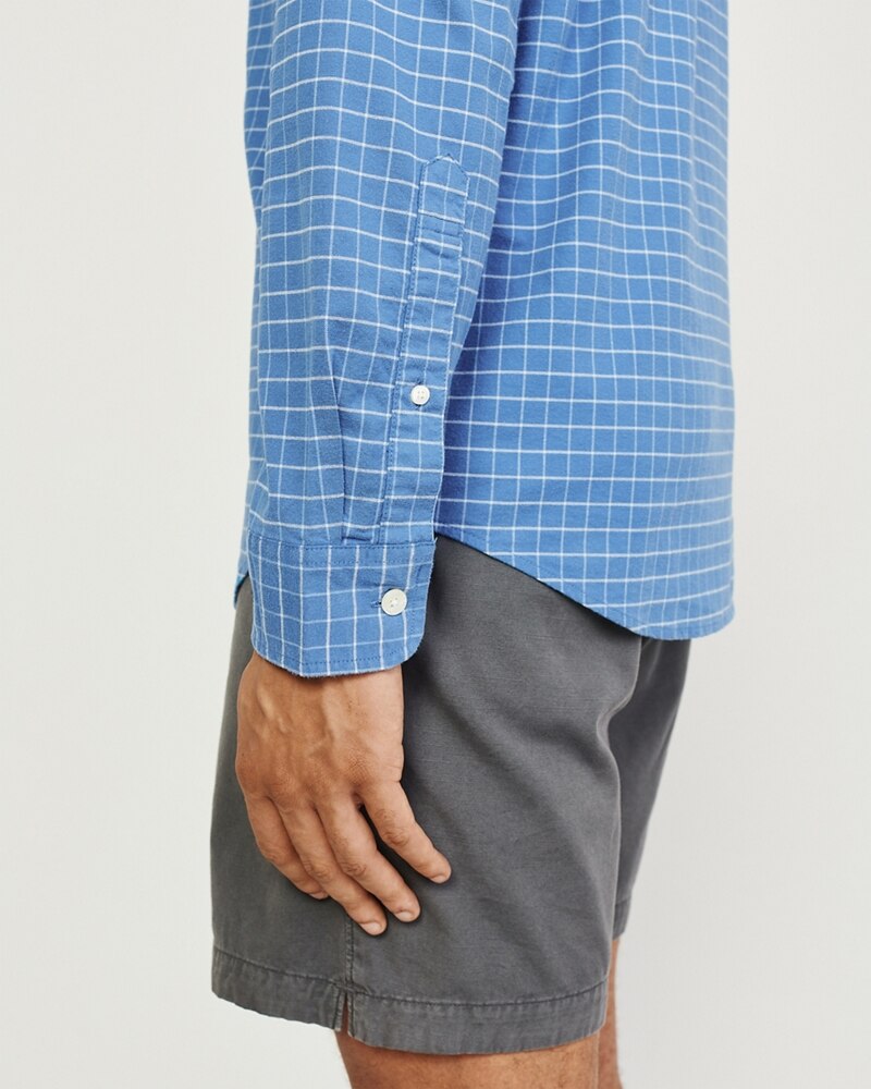 Hình Áo sơmi nam Abercrombie & Fitch AF-US-SM97 Oxford Shirt Signature Fit
