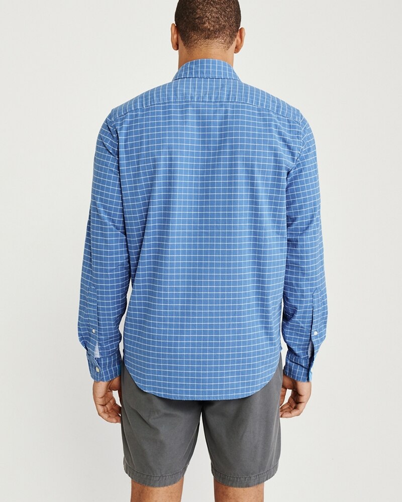 Hình Áo sơmi nam Abercrombie & Fitch AF-US-SM97 Oxford Shirt Signature Fit