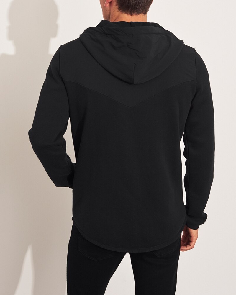 Hình Áo khoác nam Hollister HCO-US-K19 Full-Zip Hoodie Black