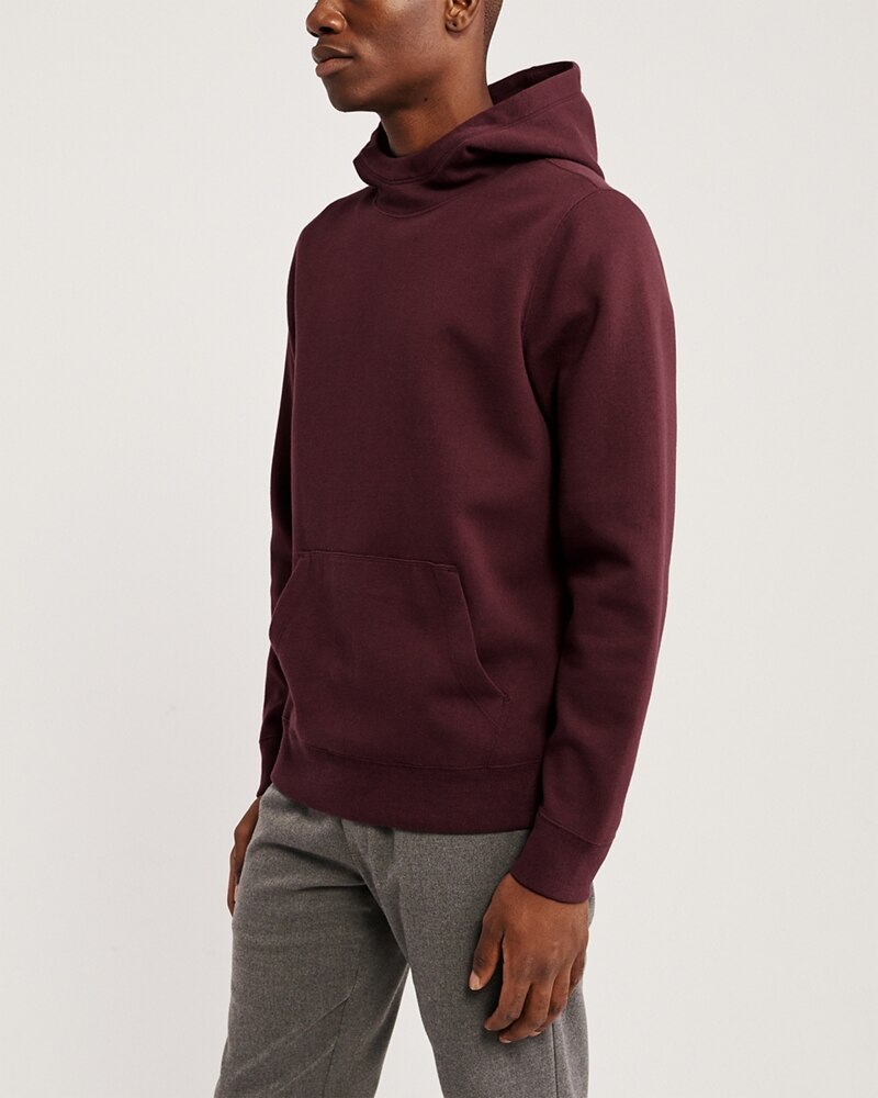 Hình Áo khoác nam Abercrombie & Fitch AF-KH01 Snorkel Hoodie BURGUNDY