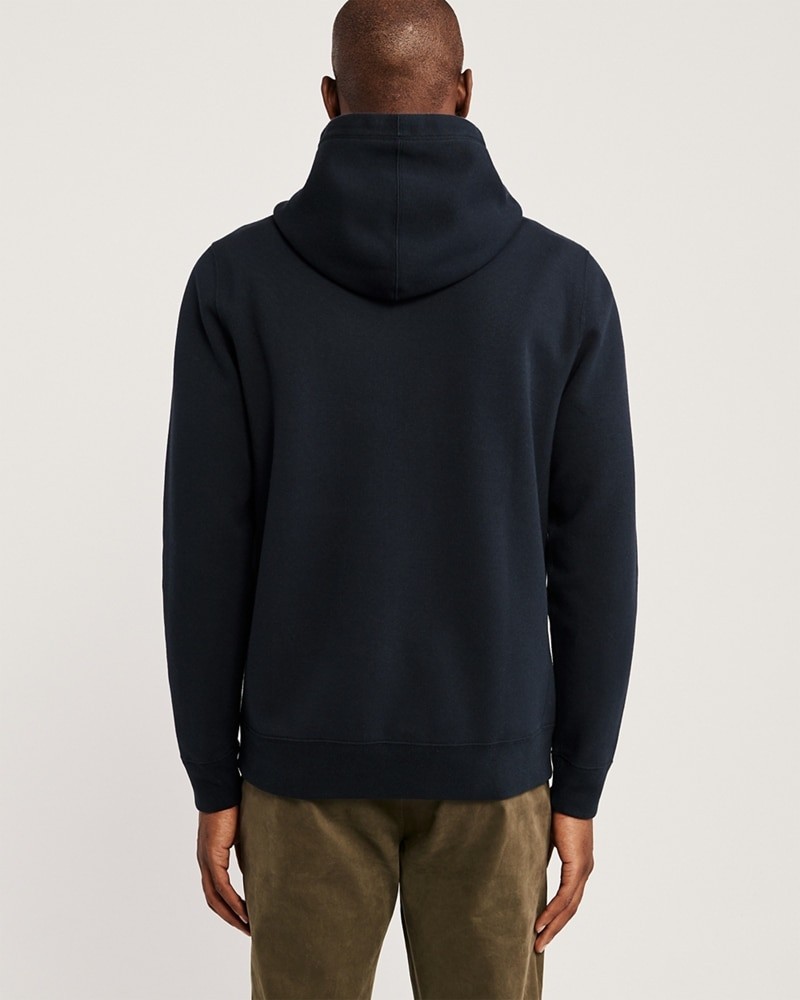 Hình Áo khoác nam Abercrombie & Fitch AF-KH02 Snorkel Hoodie Navy Blue