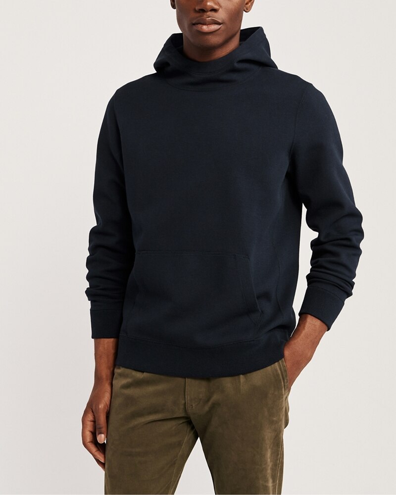 Hình Áo khoác nam Abercrombie & Fitch AF-KH02 Snorkel Hoodie Navy Blue