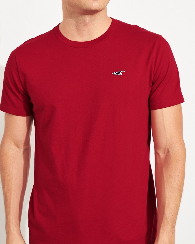 Hình Áo thun nam Hollister HCO-T145 Must-Have Crewneck T-Shirt Red