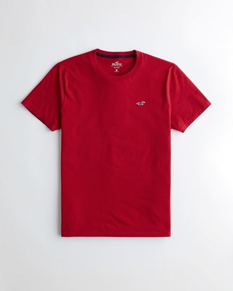 Hình Áo thun nam Hollister HCO-T145 Must-Have Crewneck T-Shirt Red