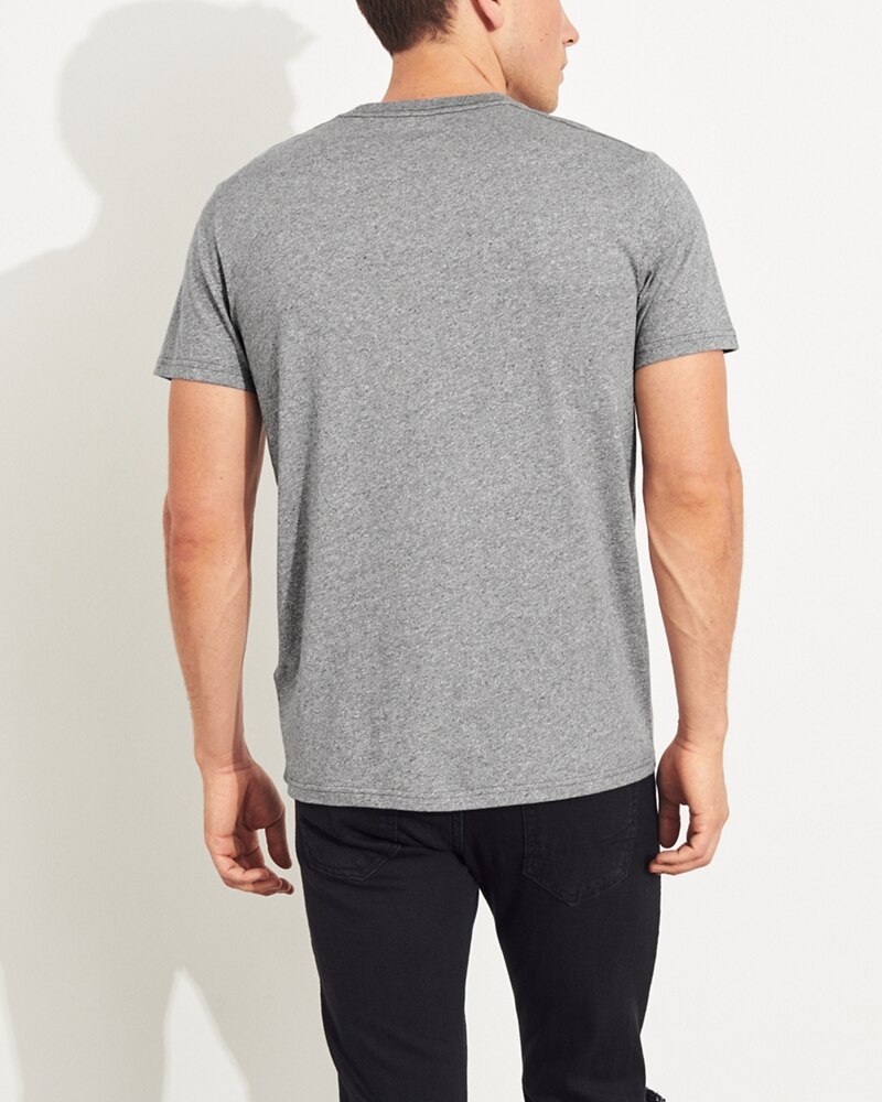 Hình Áo thun nam Hollister HCO-T146 Must-Have Crewneck T-Shirt Heather Grey