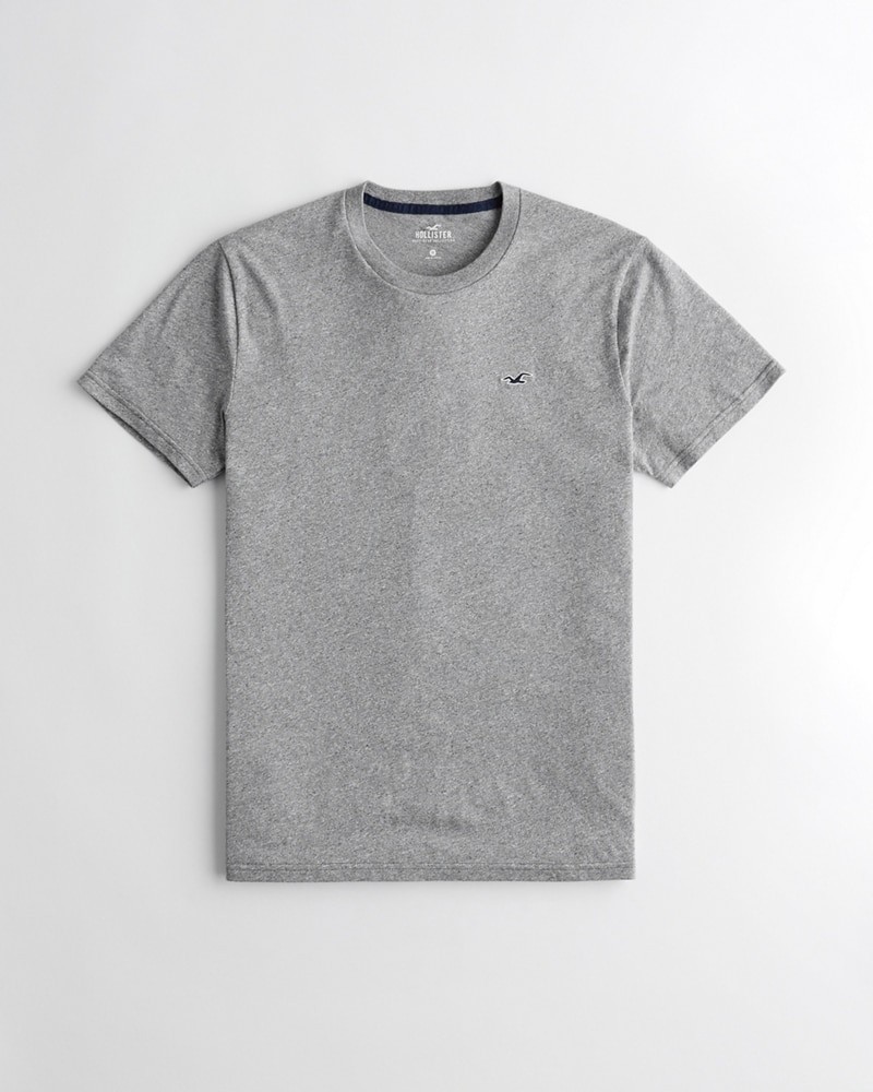 Hình Áo thun nam Hollister HCO-T146 Must-Have Crewneck T-Shirt Heather Grey