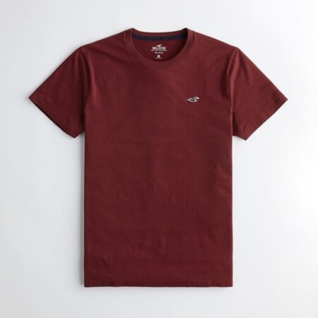 Hình Áo thun nam Hollister HCO-T147 Must-Have Crewneck T-Shirt Burgundy