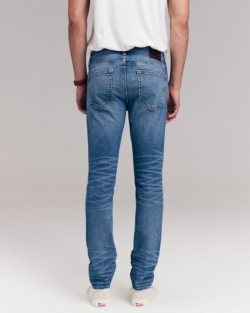 Hình Quần Jean nam Abercrombie & Fitch AF-US-J54 Ripped Skinny Jeans