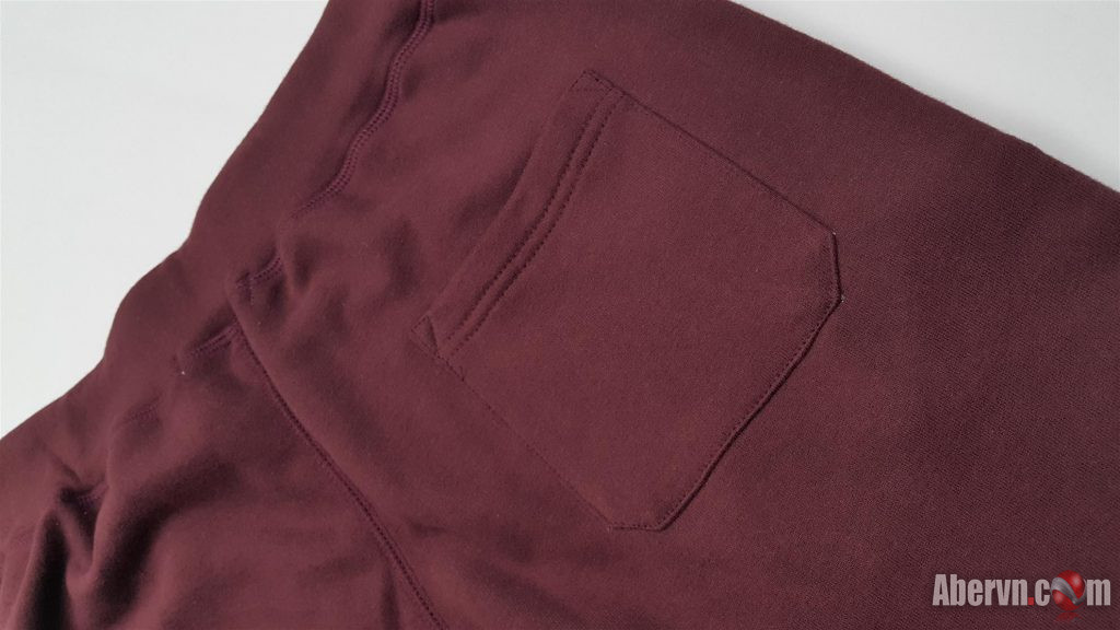 Hình Quần short thun nam Hollister HCO-S04 Applique Logo Shorts Burgundy