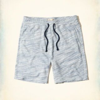 Hình Quần short thun nam Hollister HCO-S14 Classic Fit Fleece Shorts Heather Blue