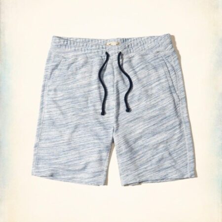 Hình Quần short thun nam Hollister HCO-S14 Classic Fit Fleece Shorts Heather Blue