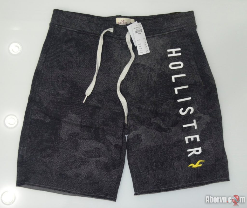 Hình Quần short thun nam Hollister HCO-S18 Applique Logo Shorts Hình Quần short thun nam Hollister HCO-S18 Applique Logo Shorts