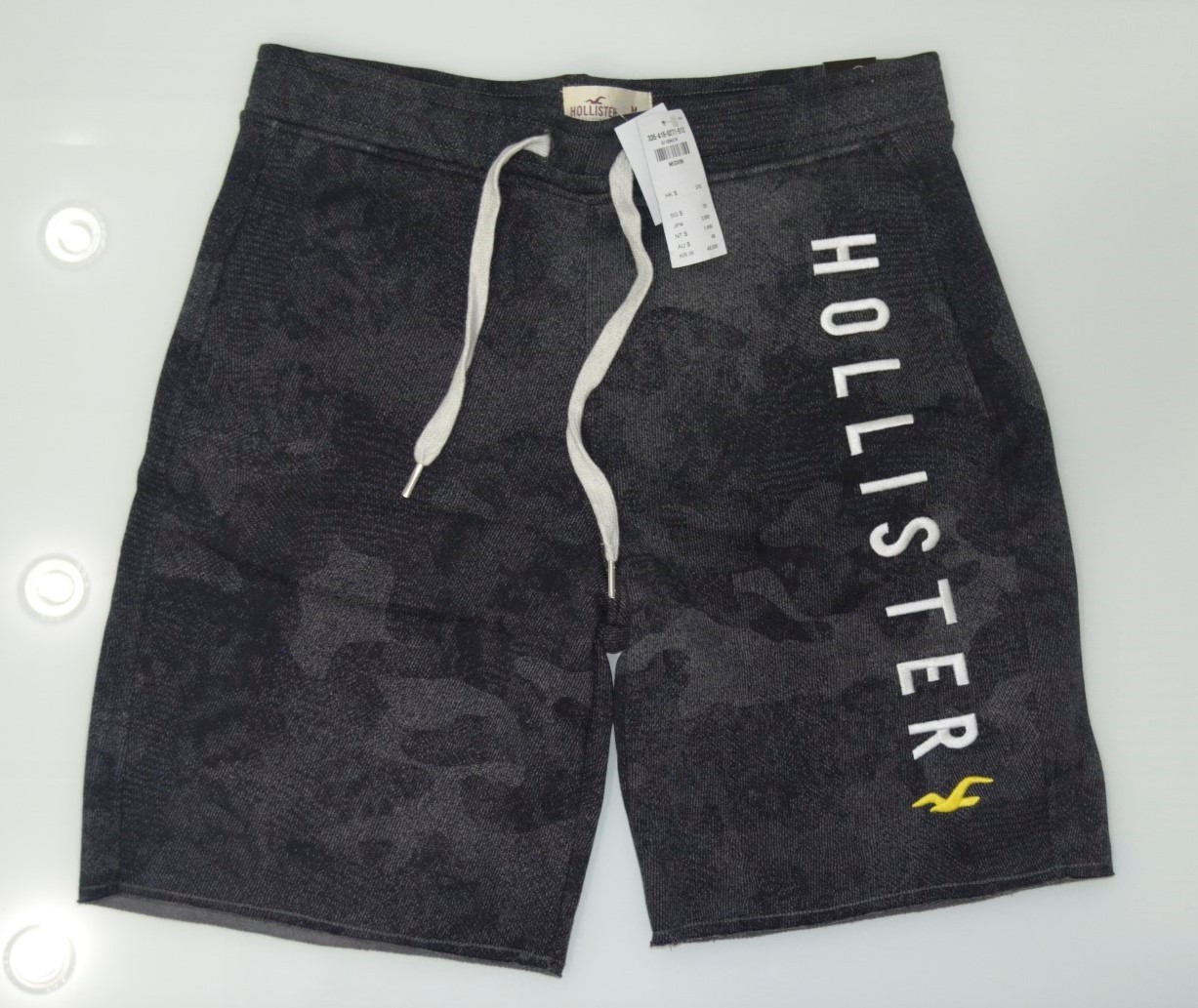 Hình Quần short thun nam Hollister HCO-S18 Applique Logo Shorts