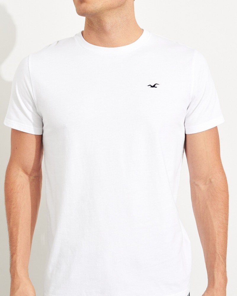 Hình Áo thun nam Hollister HCO-T150 Must-Have Crewneck T-Shirt White