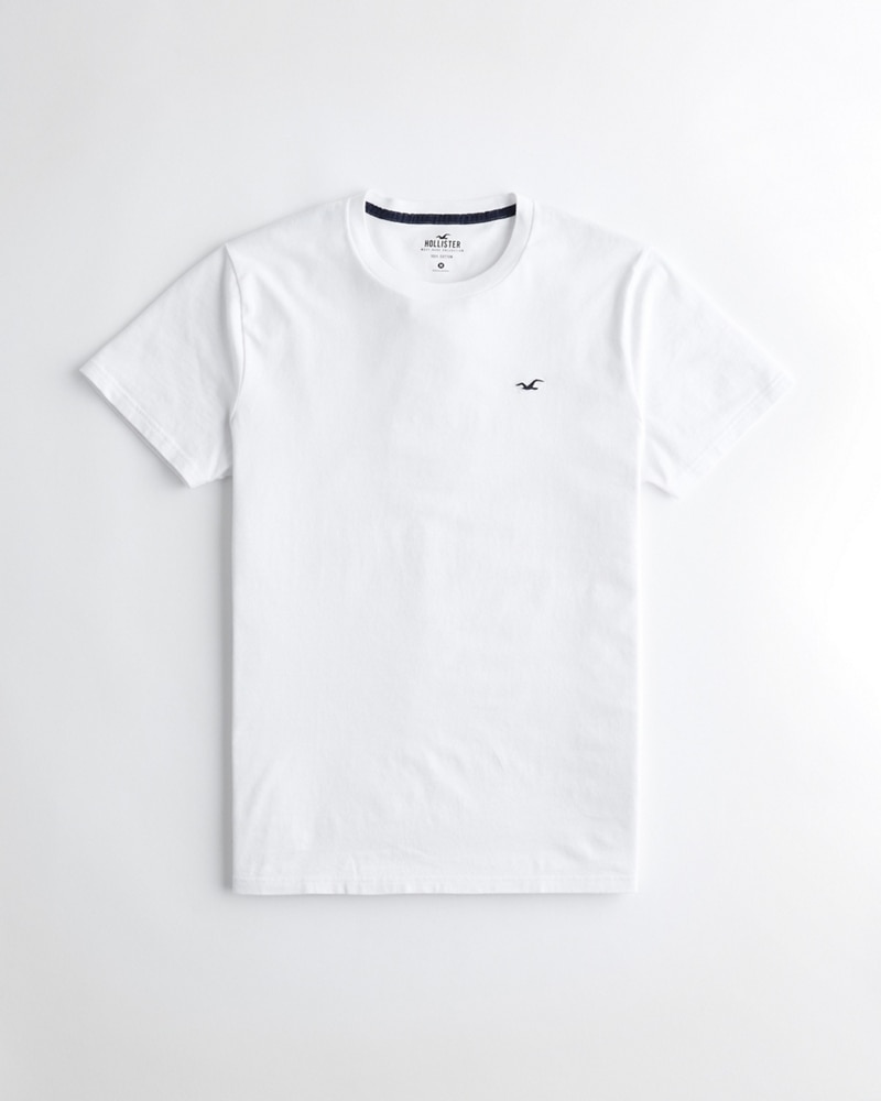 Hình Áo thun nam Hollister HCO-T150 Must-Have Crewneck T-Shirt White