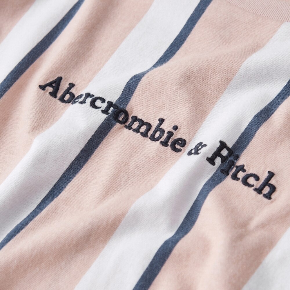 Hình Áo thun nam Abercrombie & Fitch AF-T286 Embroidered Logo Tee