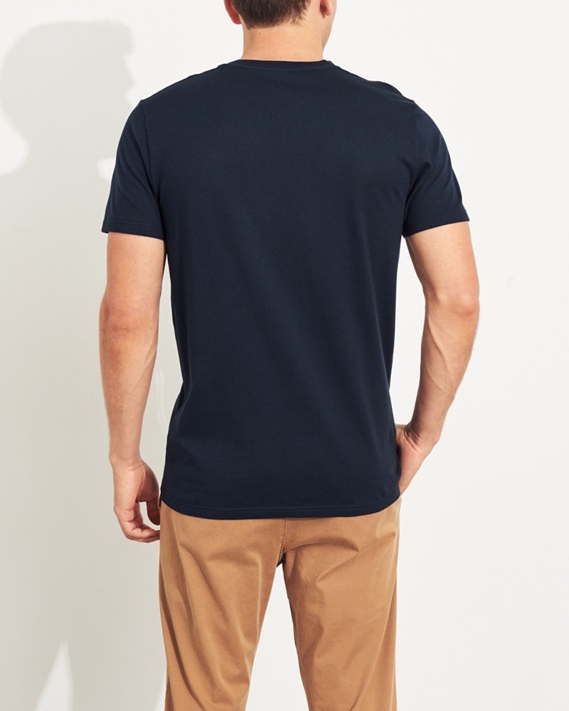 Hình Áo thun nam Hollister HCO-T155 Must-Have Crewneck T-Shirt Navy
