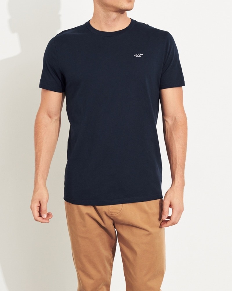 Hình Áo thun nam Hollister HCO-T155 Must-Have Crewneck T-Shirt Navy