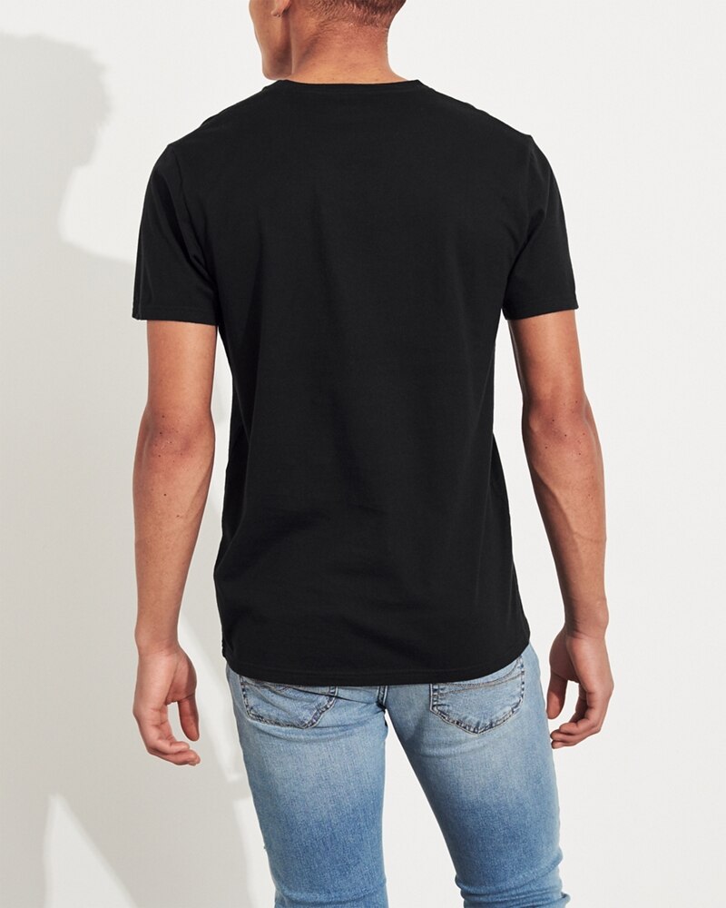 Hình Áo thun nam Hollister HCO-T161 Must-Have V-Neck T-Shirt Black
