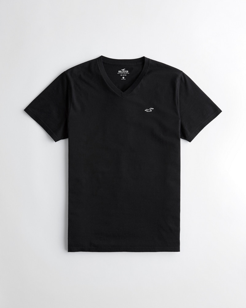 Hình Áo thun nam Hollister HCO-T161 Must-Have V-Neck T-Shirt Black