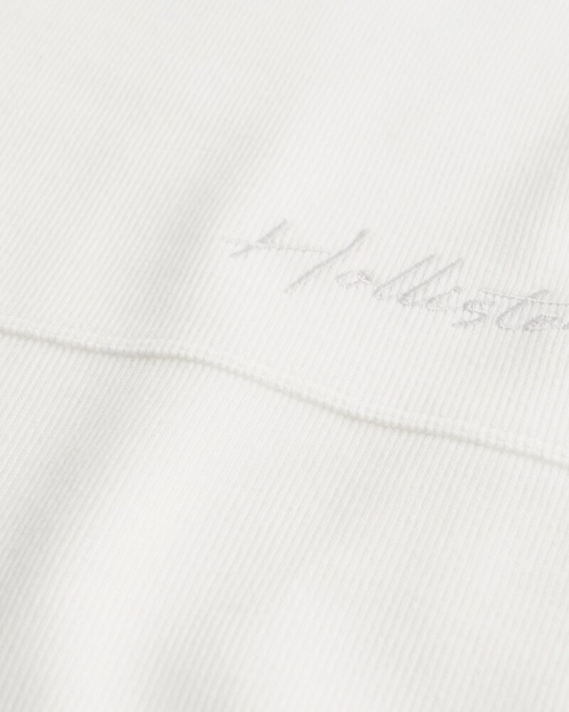 Hình Áo thun nam tay dài Hollister HCO-HL57 Ribbed Crewneck T-Shirt