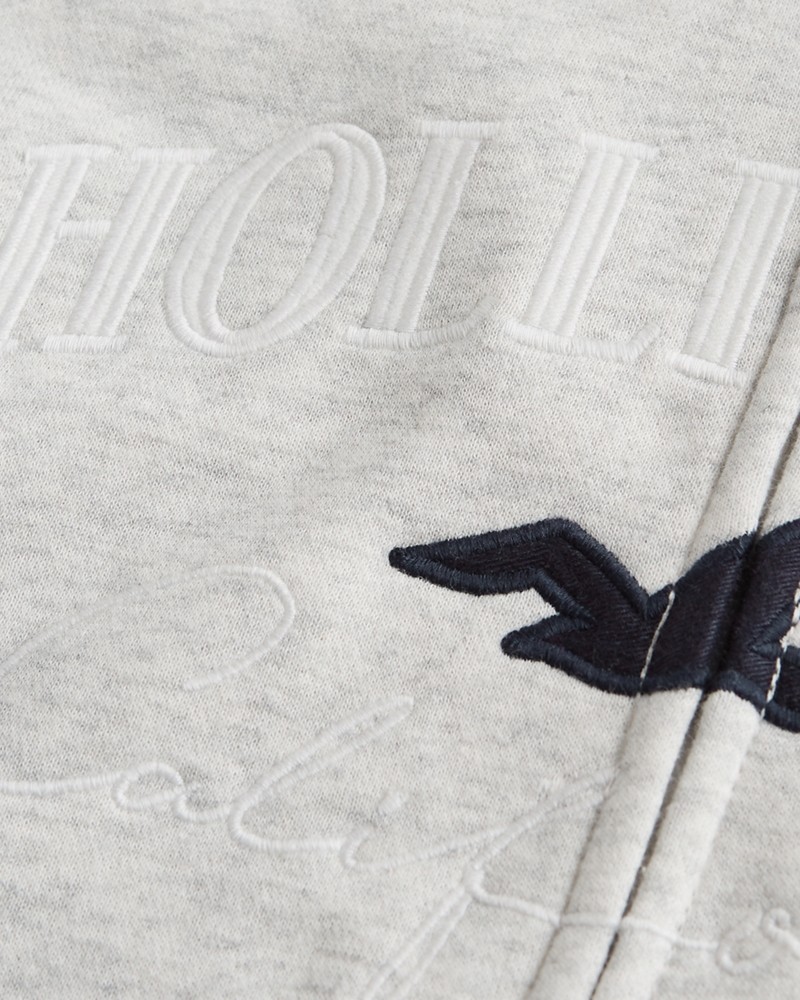 Hình Áo khoác nữ Hollister HCO-NK20 Embroidered Logo Full-Zip Hoodie