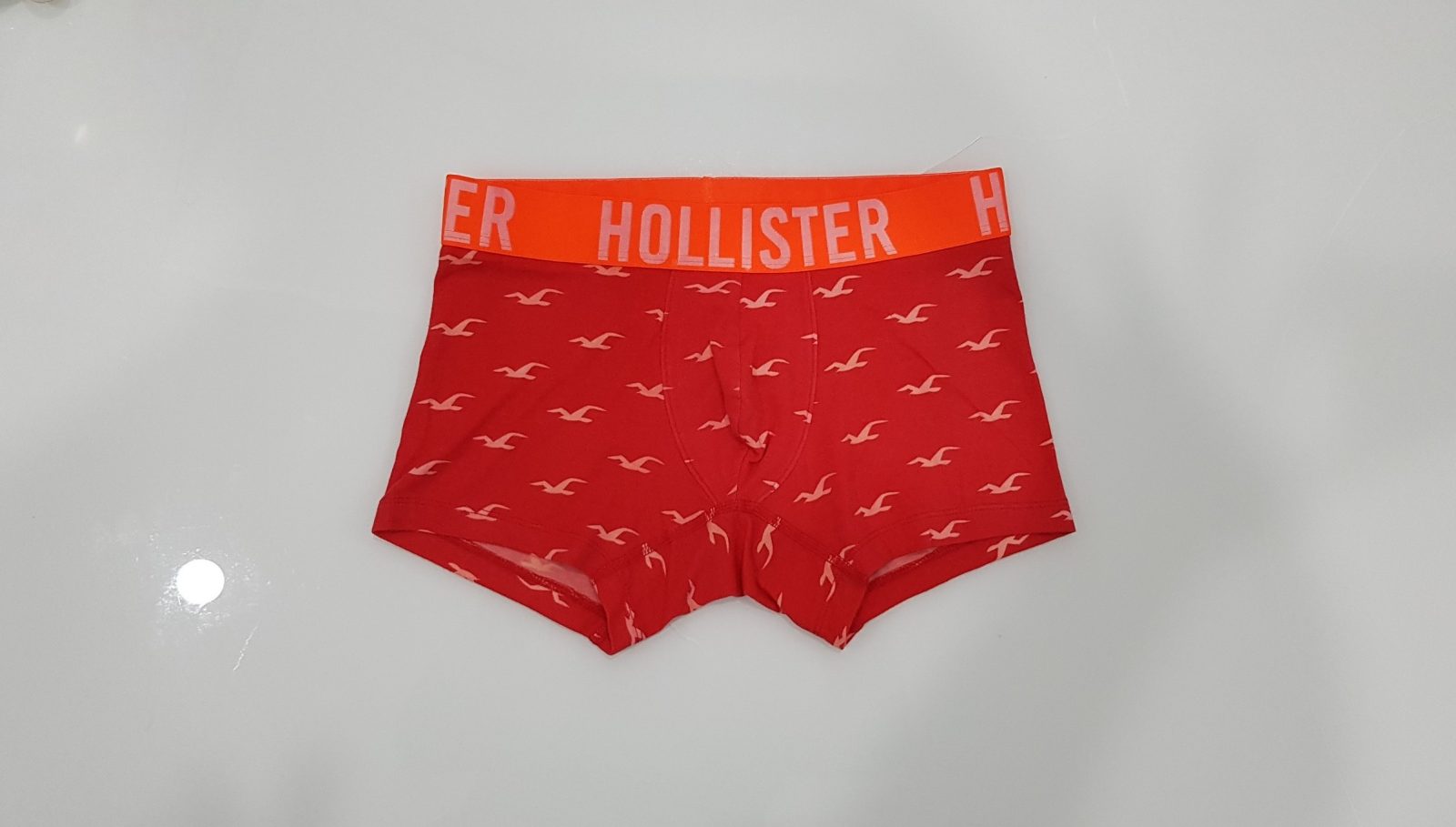 Hình Quần lót nam Hollister HCO-UD01 Classic Trunk Light Red Icon