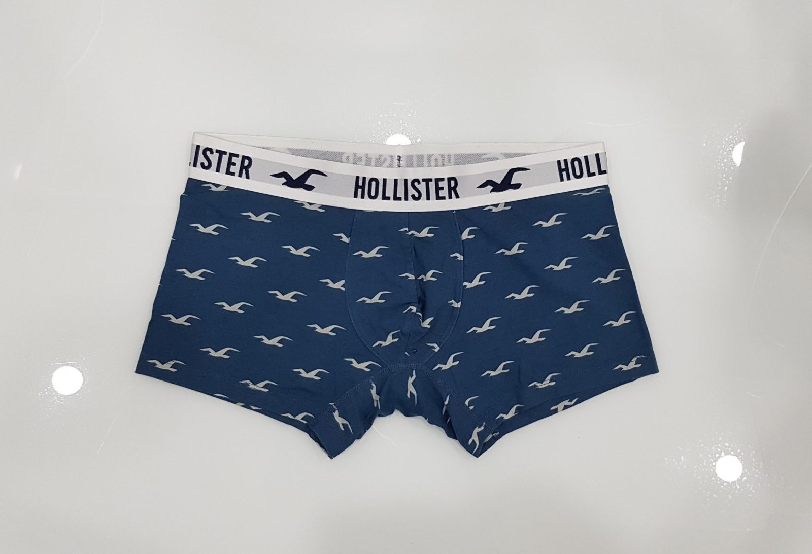 Hình Quần lót nam Hollister HCO-UD05 Classic Trunk Blue Icon