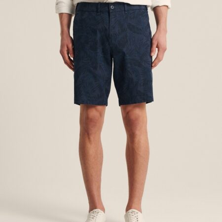 Quần shorts Abercrombie AF-US-S03 Stretch Chino Shorts Navy