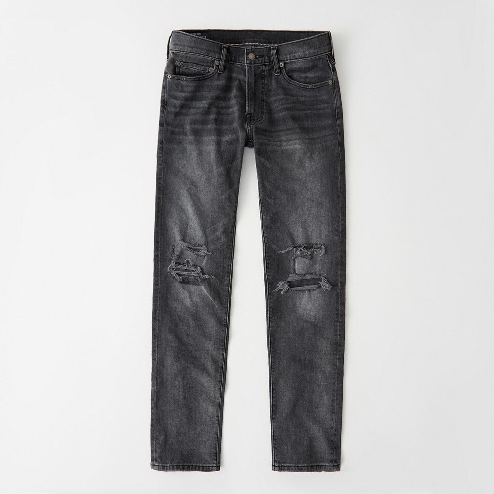 Hình Quần Jean nam Abercrombie & Fitch AF-US-J59 Distressed Skinny Jeans