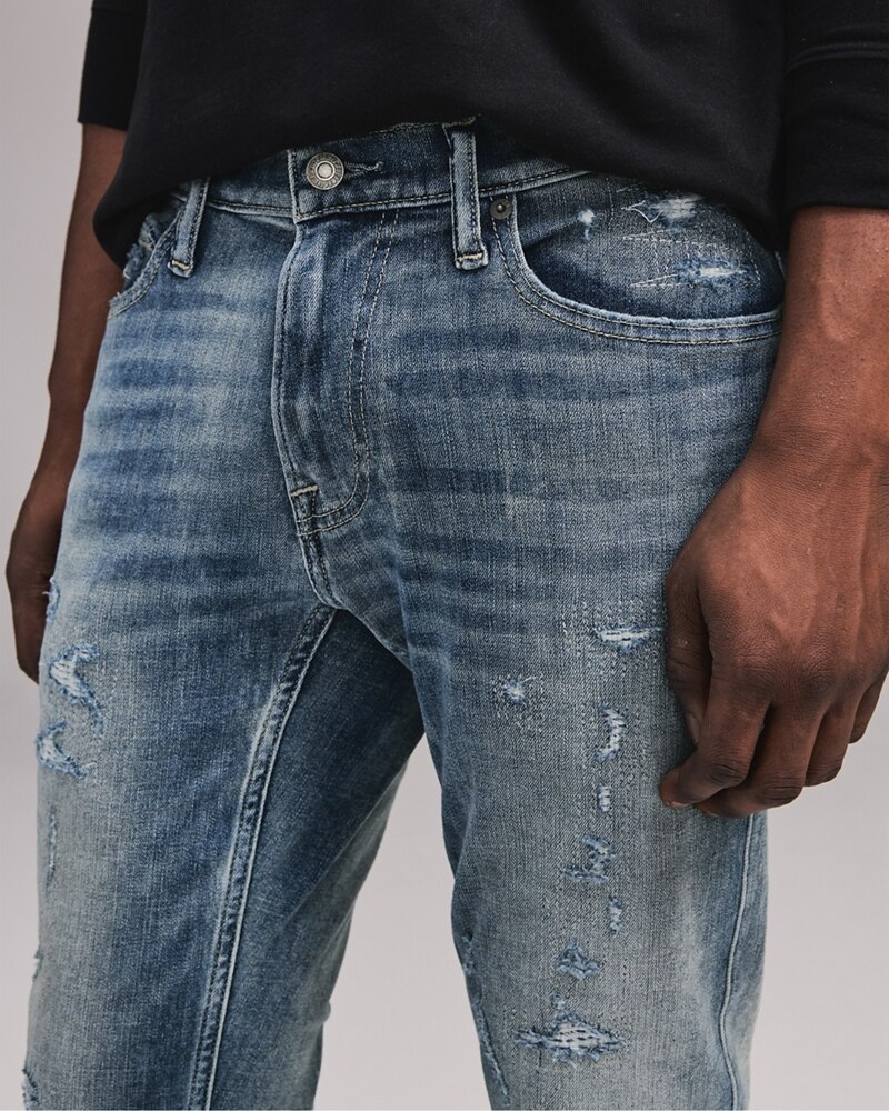 Hình Quần Jean nam Abercrombie & Fitch AF-US-J60 Super Skinny Jeans