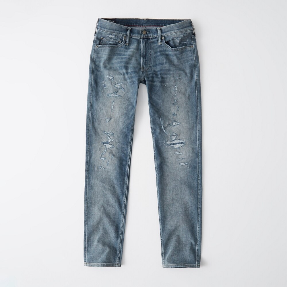 Hình Quần Jean nam Abercrombie & Fitch AF-US-J60 Super Skinny Jeans